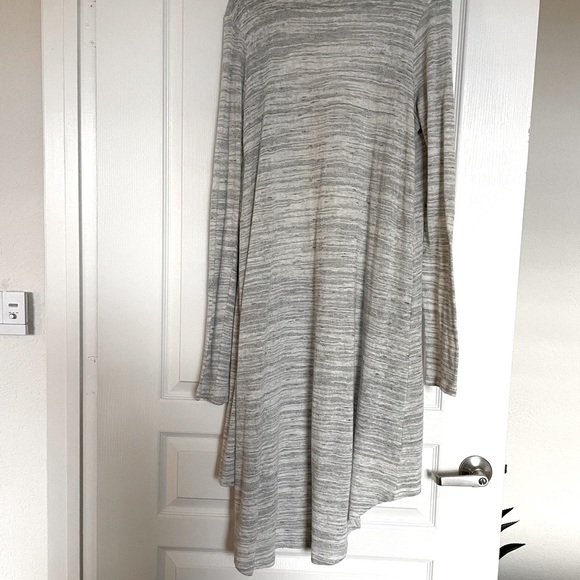 Renee C. Lightweight Button Down Cardigan - Gray - Picture 3 of 6